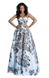 1 of 2 Jovani 68468 Print