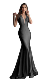 1 of 28 Jovani 68670 Black