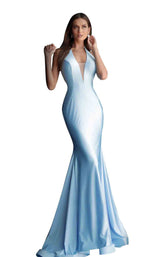 5 of 28 Jovani 68670 Powder Blue