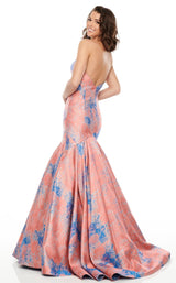 4 of 12 Rachel Allan 7032 Dress Coral