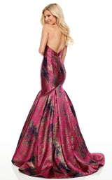 6 of 12 Rachel Allan 7032 Dress Magenta