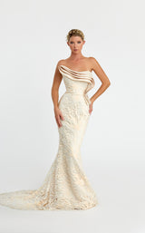 1 of 2 Nicole Bakti 7096 Dress Ivory