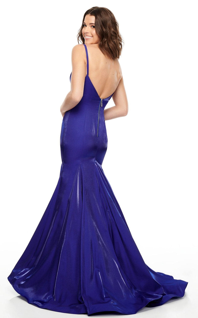 Rachel Allan 7114 Dress Royal