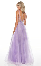 3 of 8 Rachel Allan 7136 Dress Lilac