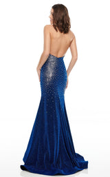 5 of 12 Rachel Allan 7197 Dress Royal