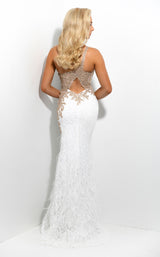 3 of 3 Jasz Couture 7336 White/Gold