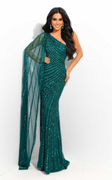 1 of 2 Jasz Couture 7372 Teal