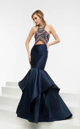 1 of 4 Jasz Couture 5934 Navy Multi