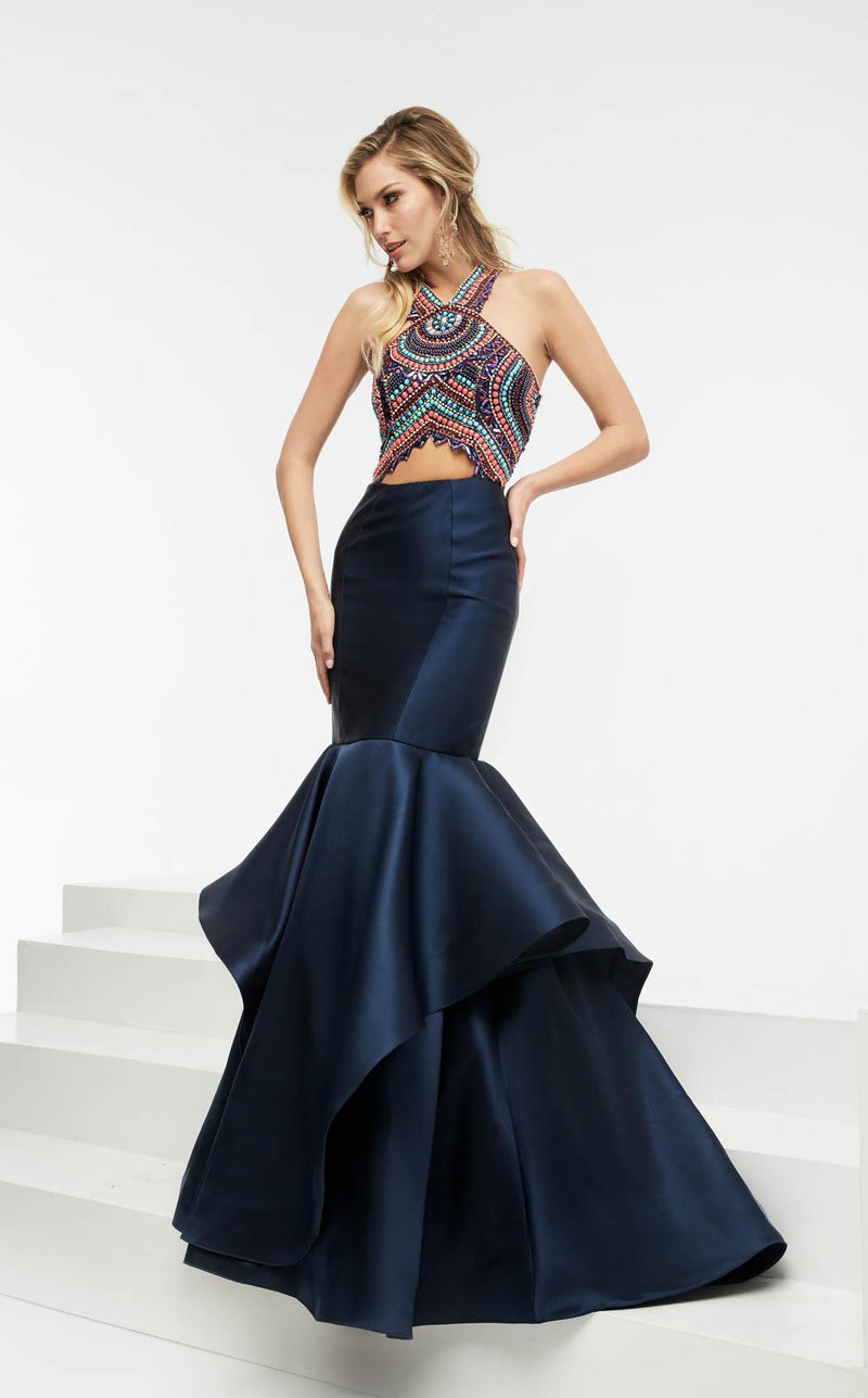 Jasz Couture 5934 Navy Multi