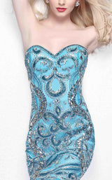 5 of 6 Primavera Couture 1620 Turquoise