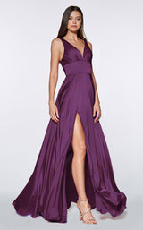 3 of 7 Cinderella Divine 7469 Dress Eggplant