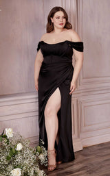 1 of 8 Cinderella Divine 7484C Dress Black