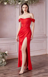 2 of 7 Cinderella Divine 7484 Dress Red