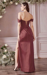 6 of 7 Cinderella Divine 7484 Dress Rosewood