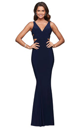 1 of 3 Faviana 7541 Dress Navy