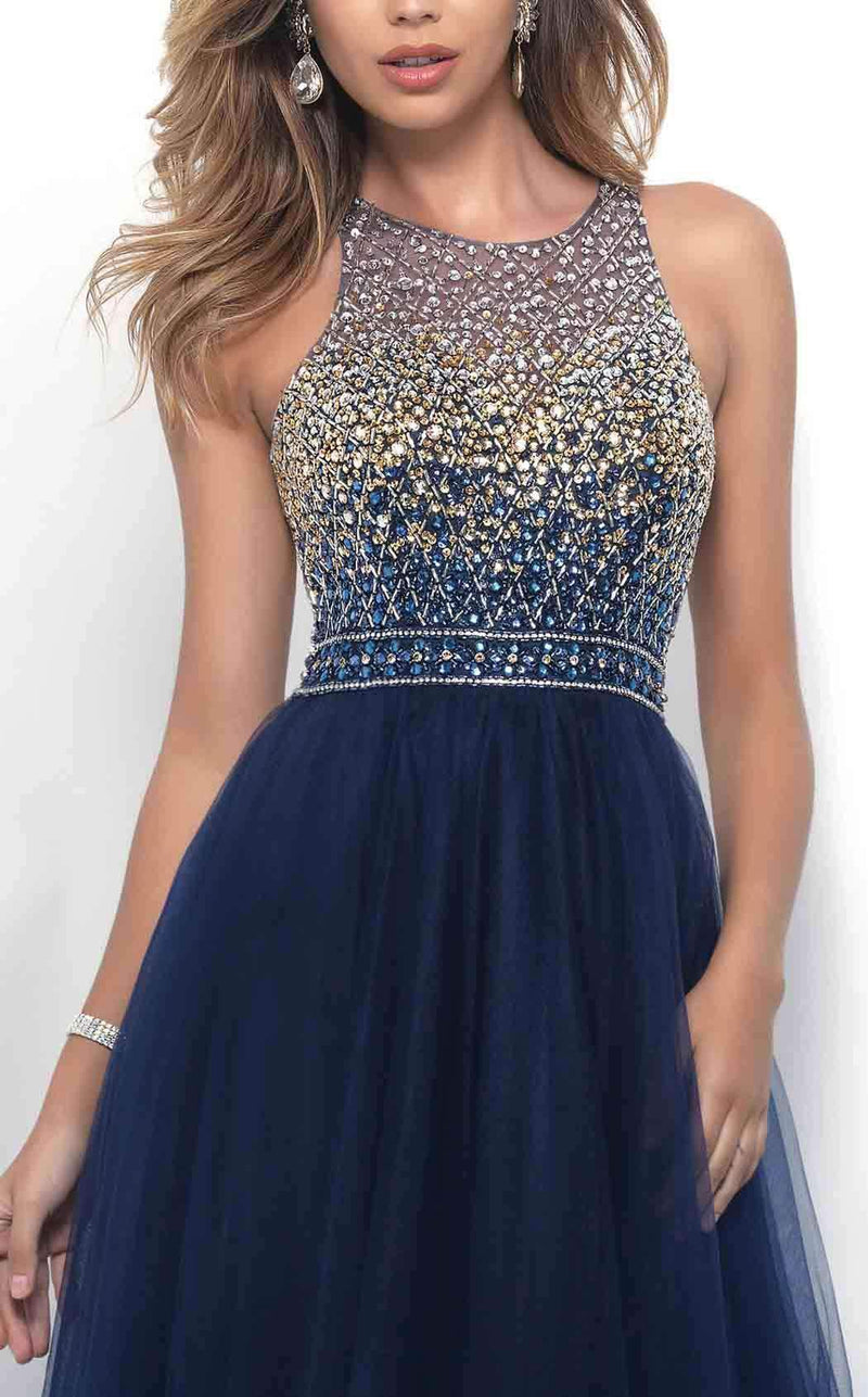 Blush 11258 Navy/Gold