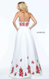 2 of 4 Sherri Hill 51042 Ivory