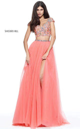 2 of 22 Sherri Hill 51166 Coral