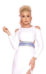 3 of 4 Mac Duggal 77238L White-Hot