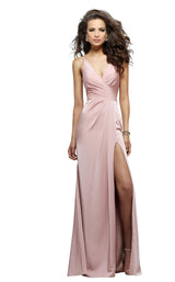 2 of 10 Faviana 7755E Dress Dusty-Pink