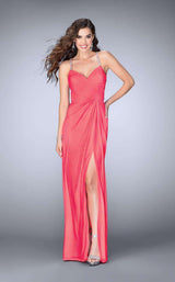 3 of 8 La Femme 23636 Flamingo pink