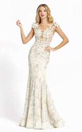 1 of 5 Mac Duggal 79268D Dress Ivory-Nude