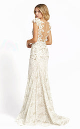 2 of 5 Mac Duggal 79268D Dress Ivory-Nude