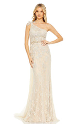 1 of 3 Mac Duggal 79315 Dress Ivory-Nude