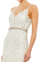 8 of 9 Mac Duggal 79341 Dress Ivory