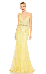 3 of 9 Mac Duggal 79341 Dress Lemon