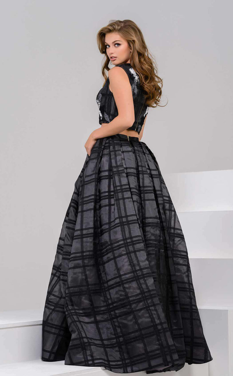 Jovani 40387 Black/White