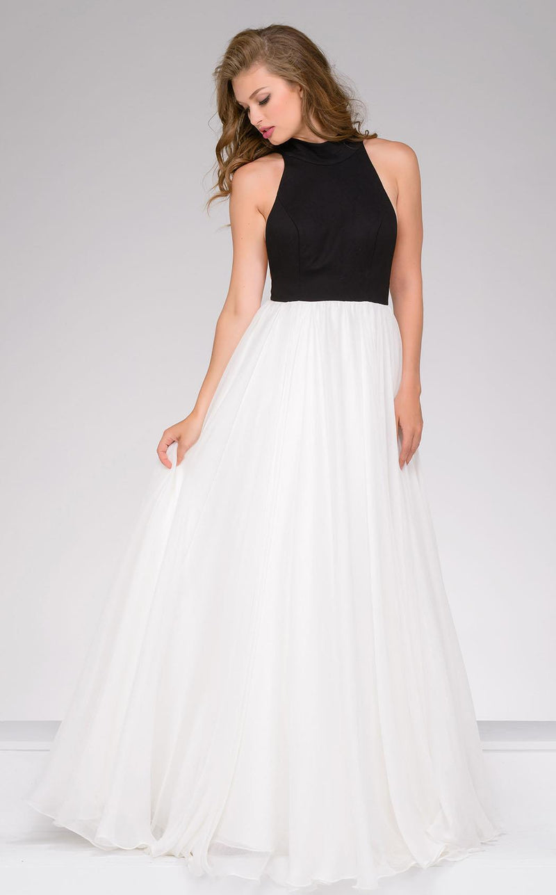 Jovani 50881 White/Black