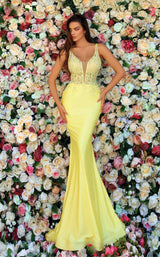 1 of 4 Clarisse 810140 Dress Yellow