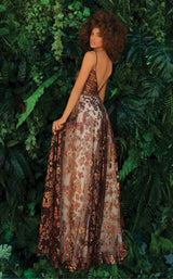 5 of 12 Clarisse 810250 Dress Copper-Nude