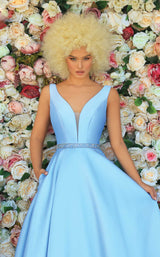 2 of 2 Clarisse 810269 Dress Powder-Blue