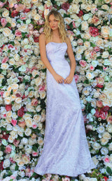 1 of 4 Clarisse 810273 Dress Lilac