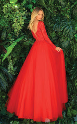 2 of 4 Clarisse 810289 Dress Red