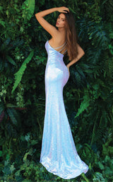 3 of 6 Clarisse 810307 Dress Iridescent-Blue