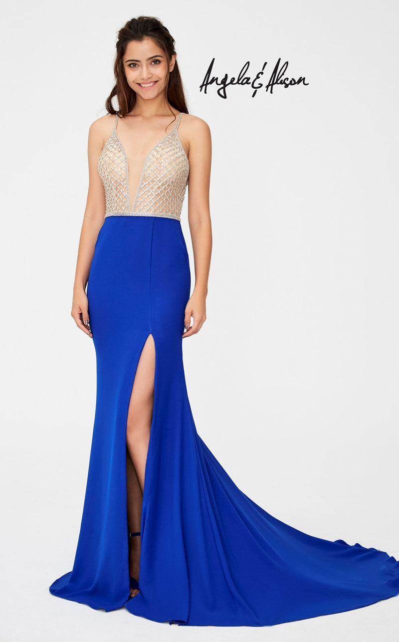 Angela and Alison 81060 Royal Blue