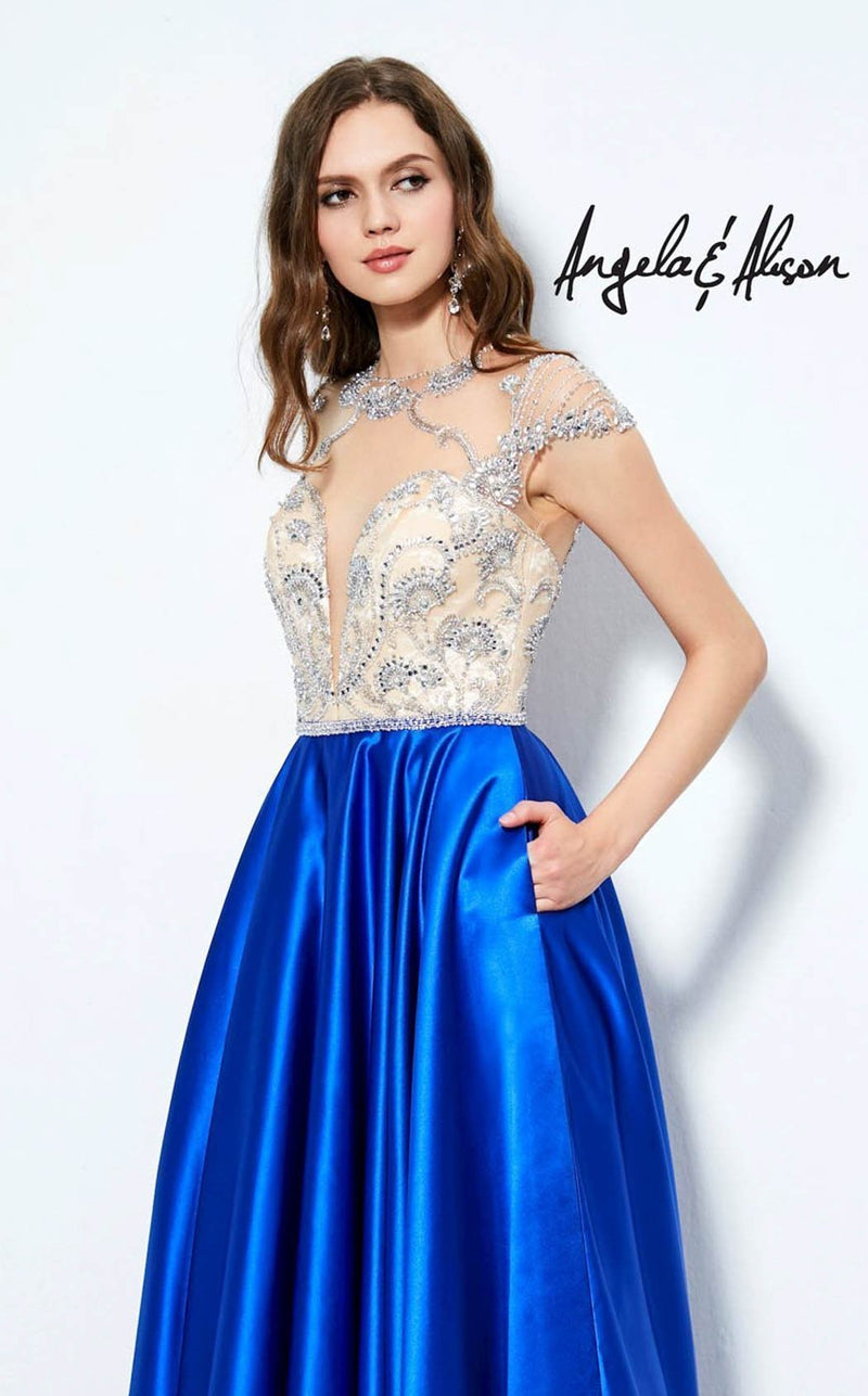 Angela and Alison 81083 Royal Blue