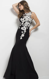 3 of 5 Jovani 41715 Black/White