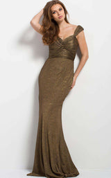 4 of 5 Jovani 45156 Gold