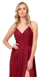 18 of 30 Nox Anabel 8347 Dress Burgundy