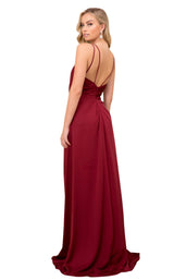 10 of 30 Nox Anabel 8347 Dress Burgundy