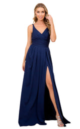 6 of 30 Nox Anabel 8347 Dress Navy-Blue