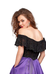 4 of 5 Clarisse 3582 Black/Purple