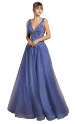 1 of 5 Andrea and Leo A0072 Periwinkle/Blue