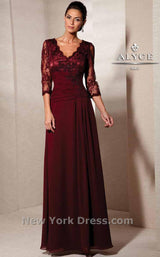 1 of 4 Alyce 29364 Burgundy