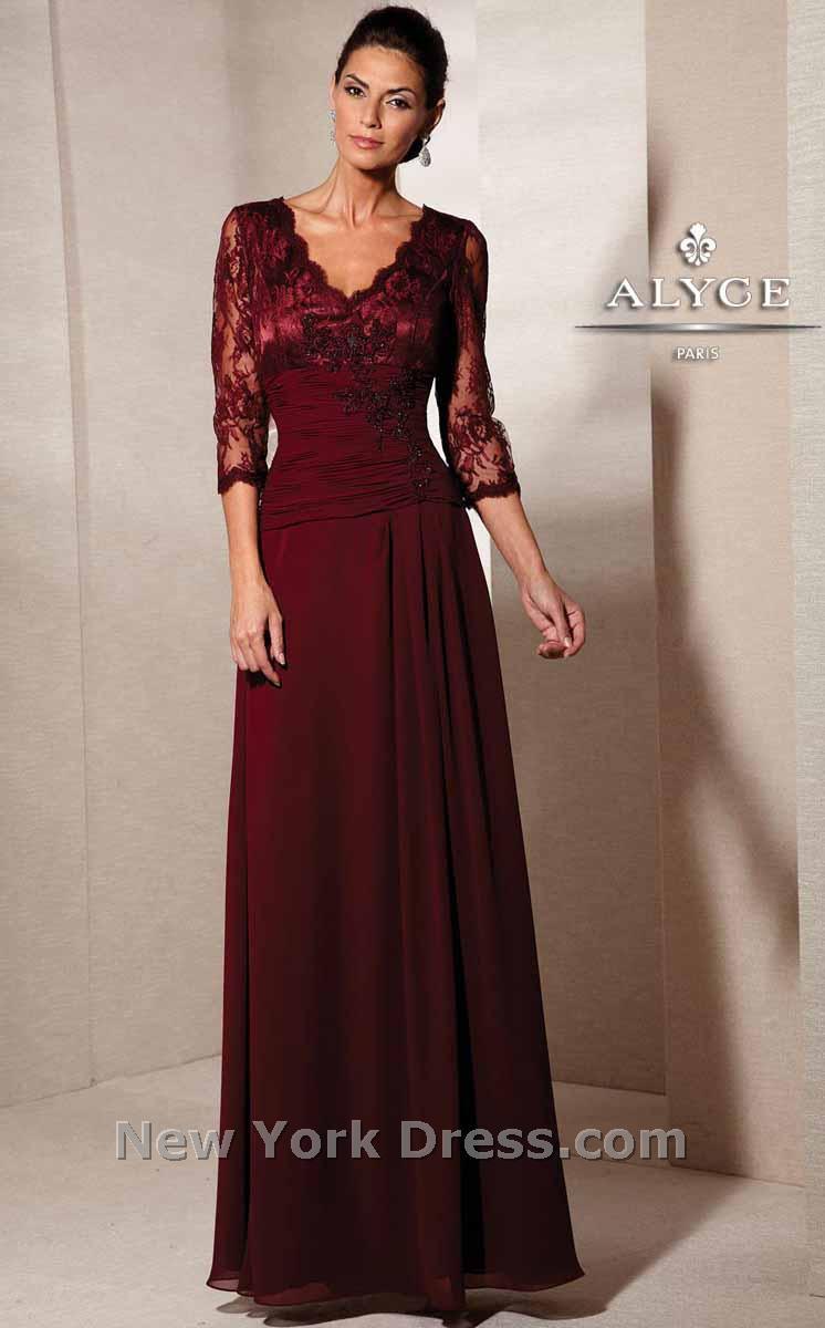 Alyce 29364 Burgundy