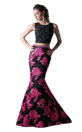 2 of 6 Cinderella Divine 8948 Black/Fuchsia